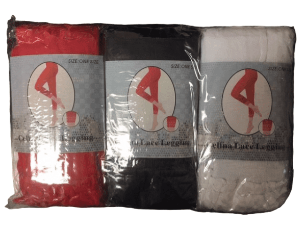 6 PC. Ladies Celina Lace Leggings