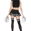 4 PC. Ladies College Cheerleader Costume Set - Image 3