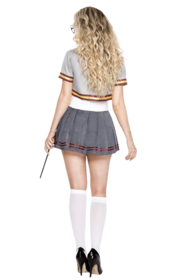 4 PC. Ladies Wizard Graduate Costume Set - Image 2