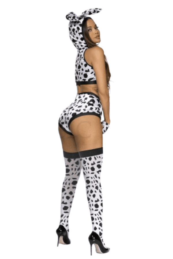 5 PC. Ladies DOGGY DALMATION Costume Set - Image 3