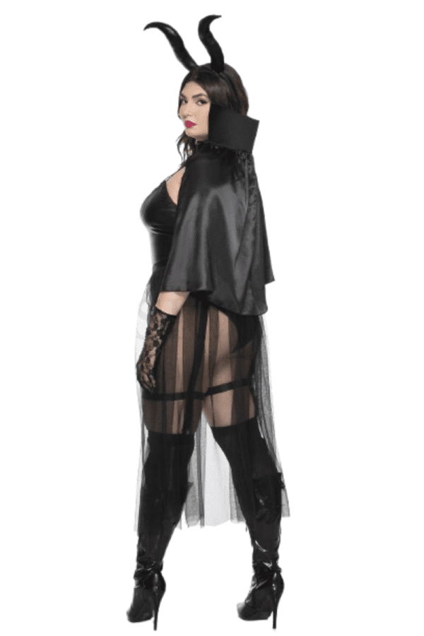 6 PC. Ladies Dark Devil Costume Set - Image 5